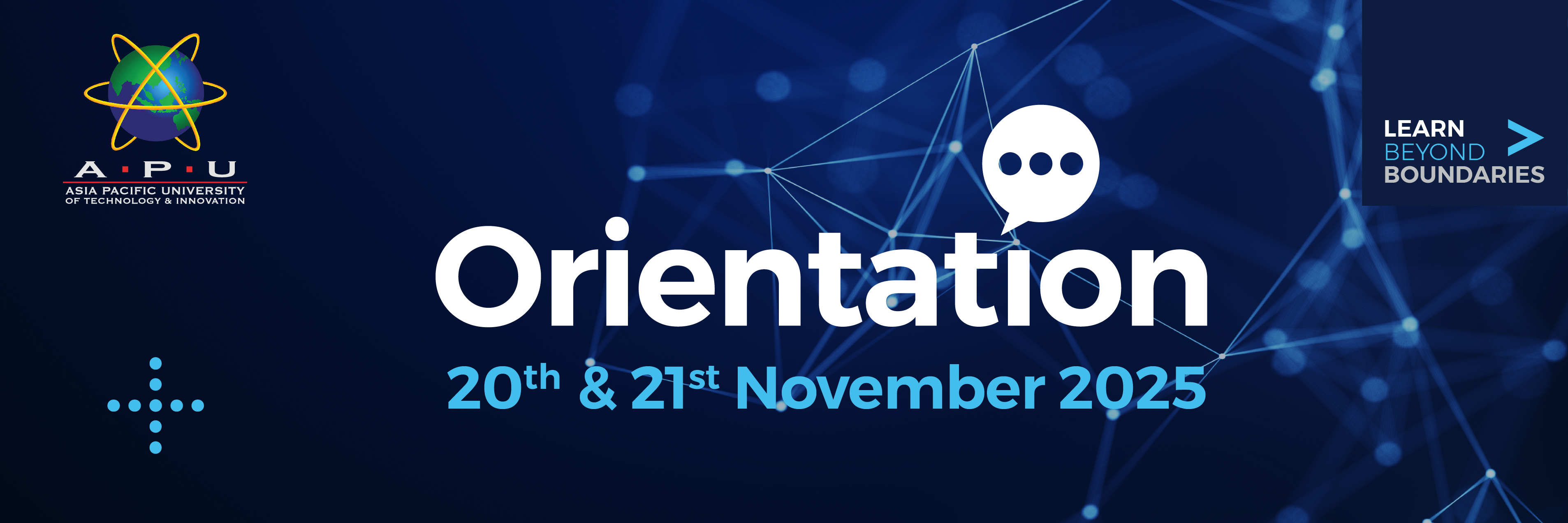 Orientation 20th & 21st November 2025