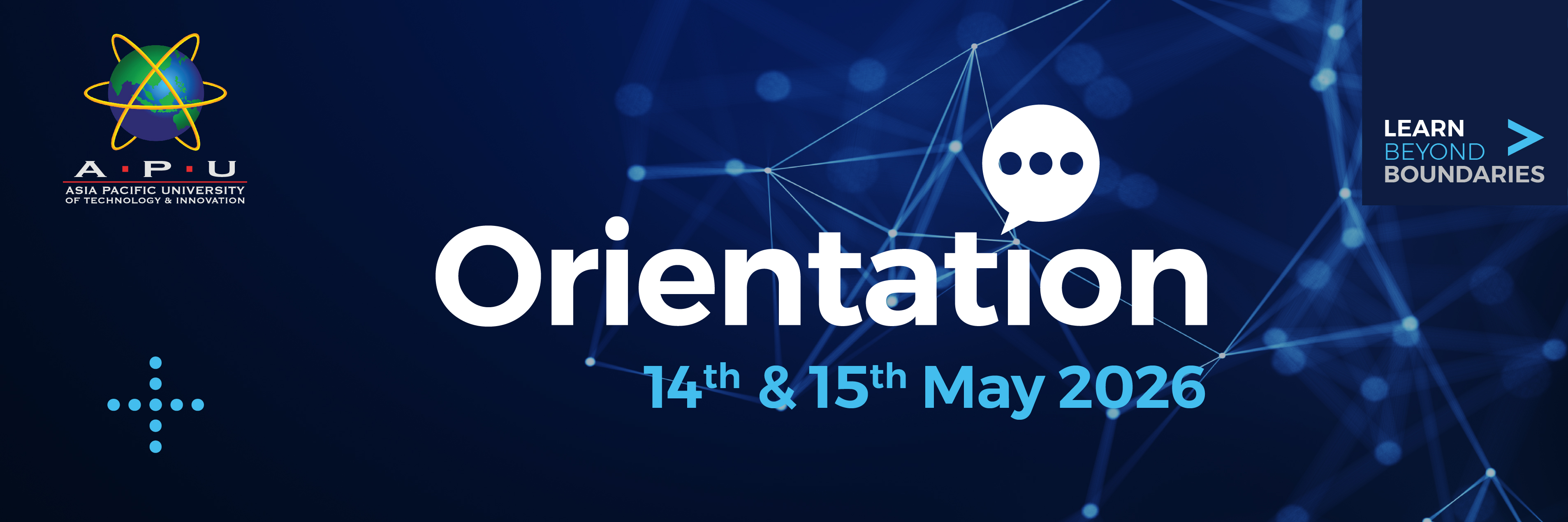 Orientation 14-15th May 2026