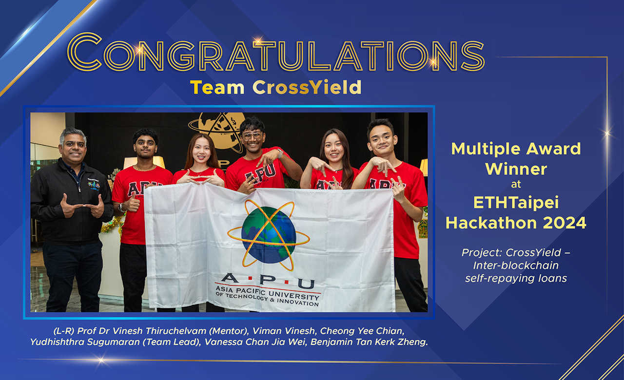 APUBCC Triumphs At ETHTaipei 2024 Hackathon APU