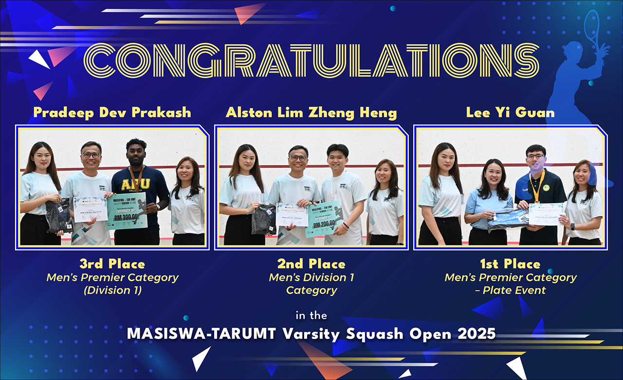 250731 MASISWA-TARUMT Varsity Squash Open 2025_1280x780 CampusTV