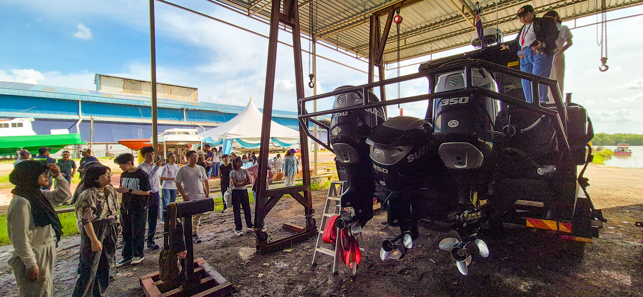 APU 3 (Industrial Educational Trip to Aaira Marine)