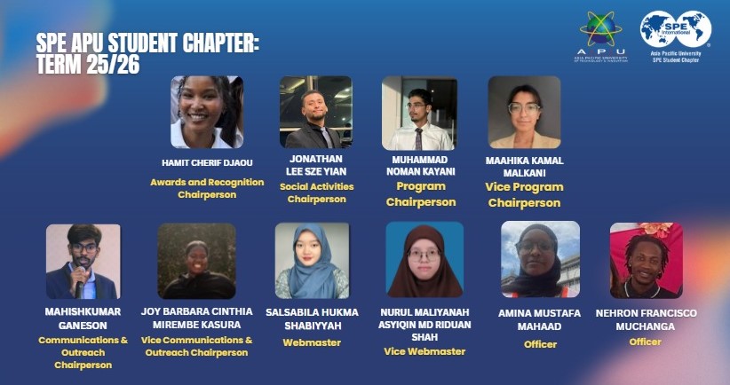 APU SPE Student Chapter begins a new Leadership term | APU