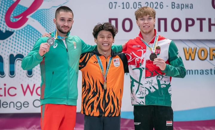 APU_Ng Chun Chen Won Gold at FIG World Challenge Cup 2026_03