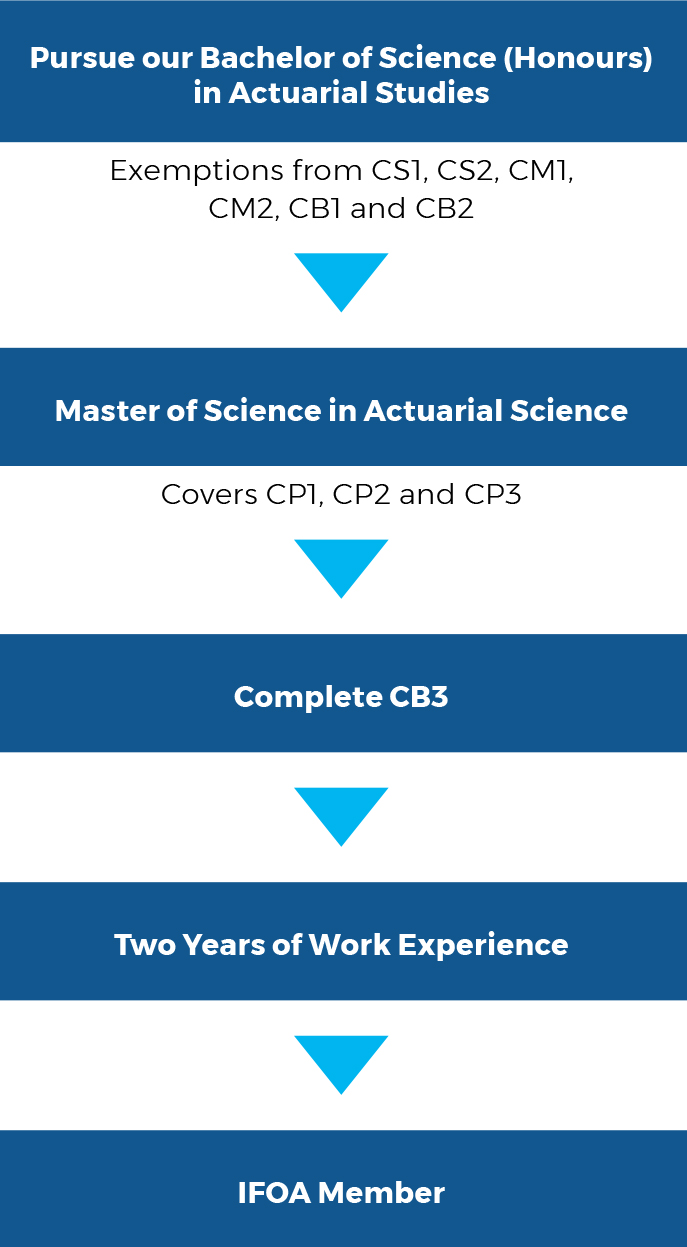 Master of Science in Actuarial Science -route