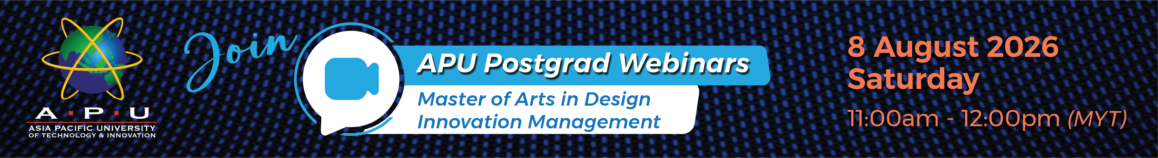 APU Postgrad Webinars