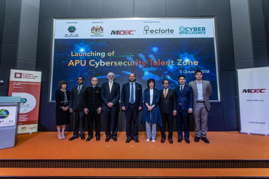 Malaysia’s First Integrated CyberSecurity Talent Zone Launched at Asia Pacific University